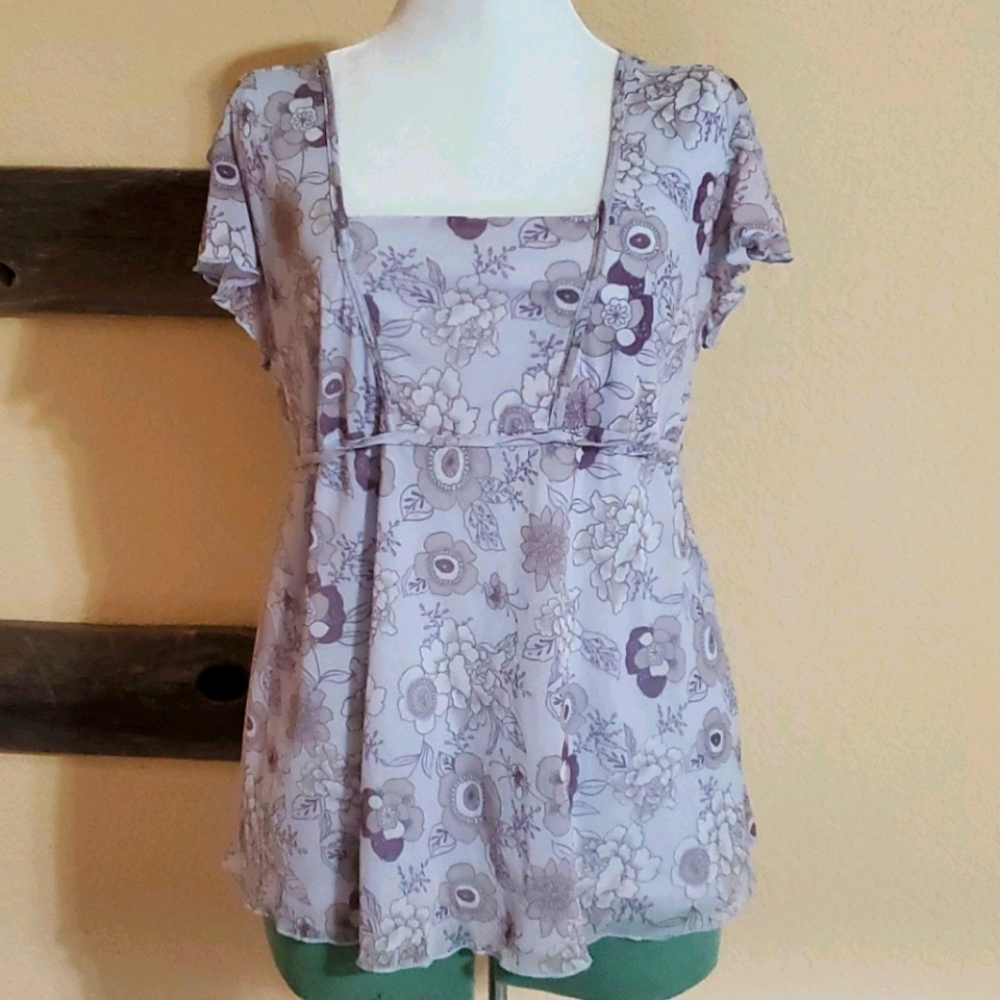 High Sierra Ladies Floral Top size L